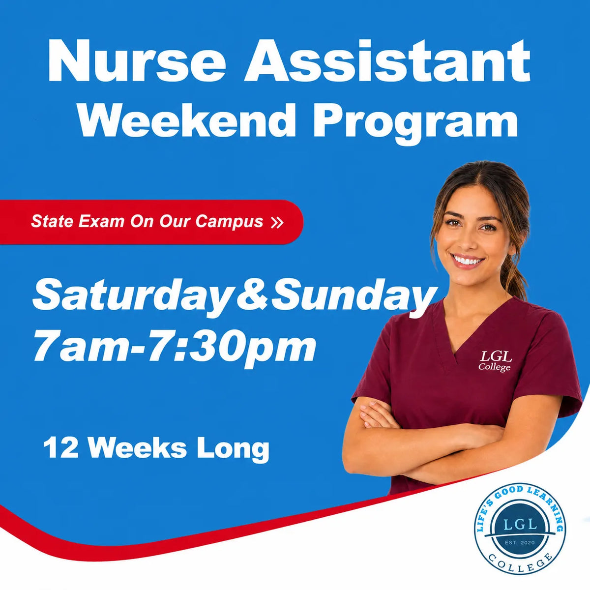Certified Nurse Assistant Program (Weekend Class)