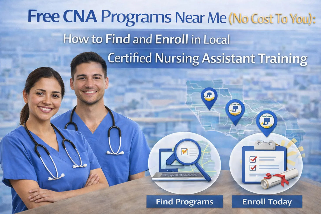 Free CNA Programs Near Me (No Cost To You): How to Find and Enroll in Local Certified Nursing Assistant Training