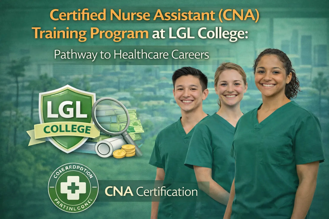 Certified Nurse Assistant (CNA) Training Program at LGL College: Pathway to Healthcare Careers