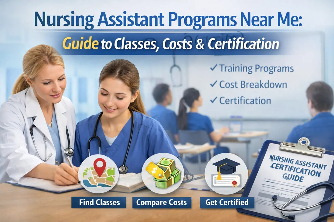 Nursing Assistant Programs Near Me: Guide to Classes, Costs & Certification