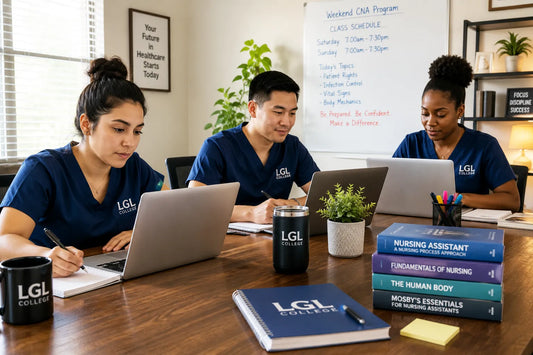 Weekend CNA Classes in La Habra: How LGL College’s Weekend Program Works